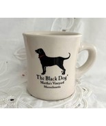 1950&#39;s The Black Dog Coffee Mug Restaurant Style Martha&#39;s Vineyard 4&quot; Tall - $282.25 MXN