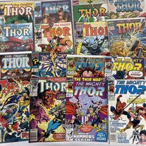 The Mighty Thor Mixed Comic lot of 16 Wrecking Crew Loki 1985-1990 Marve... - $20.51