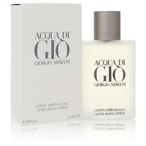 Acqua Di Gio by Giorgio Armani After Shave Lotion 3.4 oz for Men - $48.24