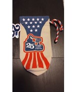 Tito&#39;s Vodka 25th Anniversary Embroidered Canvas Drawstring Bottle Bag NWT - $174.86 MXN