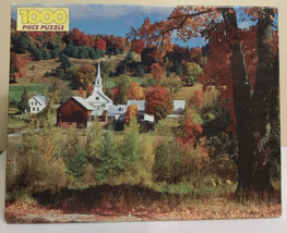 NEW WAITS RIVER VERMONT jigsaw puzzle country church New England - $9.40
