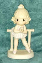 Precious Moments Ballerina Figurine Lord, Keep Me on My Toes Enesco 1001... - $13.78
