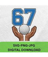 Golf Six Seven 67 Meme Gen Alpha Slang Viral Hands gift for golf fans &amp; ... - $3.95