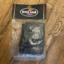 River Road Fingerless Leather Gloves Size XS Biker Riding Gloves - £5.66 GBP