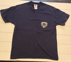 Harley Davidson Hanes Cherokee NC Blue T Shirt Large - £12.13 GBP