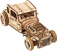 3D Car Model Puzzle - Hot Rod Furious Mouse with Innovative Dual Engines - 3D Wo - £39.11 GBP