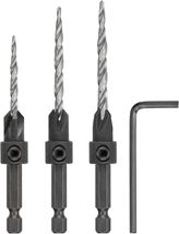 DEWALT Countersink Drill Bit Set #6, #8, #10, 3-Piece (DW2535) - £21.05 GBP