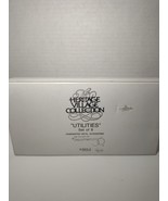 DEPT 56 HERITAGE VILLAGE COLLECTION UTILITIES 5512-3 SET OF 8 - $202.32 MXN