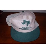 80&#39;s Vintage Trucker Cap Hat Watson Distributing Company Beige and Green... - $12.75