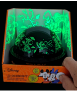 Disney Halloween Mickey and Minnie Mouse LED Shadowlights Rotating Color... - £23.37 GBP