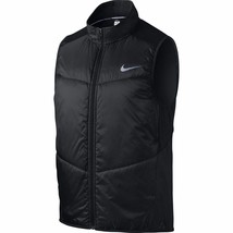 Nike Men&#39;s Thermacore Polyfill Packable Running Vest Black, Small,New W Tag $80 - £54.27 GBP