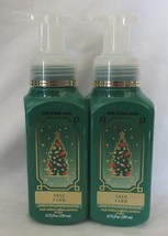 Bath &amp; Body Works Gentle &amp; Clean Foaming Hand Soap Set Lot of 2 TREE FARM - $23.77