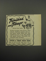 1955 Trinidad &amp; Tobago Tourist Board Advertisement - £14.12 GBP