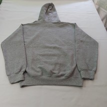 Gildan Dryblend Men's Gray Cotton Blend Drawstring Pullover Hoodie Sweatshirt S image 2