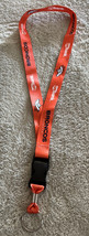 Denver Broncos Football Orange Lanyard Clip - $121.26 MXN