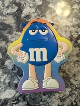 M&amp;M&#39;s BLUE EASTER Tin Lunch Box  7 1/2&quot; tall Sealed NWT from 2004 Galerie - £6.25 GBP