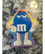 M&amp;M&#39;s BLUE EASTER Tin Lunch Box  7 1/2&quot; tall Sealed NWT from 2004 Galerie - $7.92