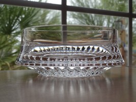 Clear Bowl Cut Glass Probably Gorham Nachtmann Germany 5.4&quot; Top Diameter Heavy - £18.75 GBP