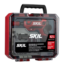 SKIL 4V Pilot Screwdriver with 42-Pc. Bit Kit Case - £70.98 GBP