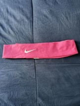 Nike Head Band Headband Headwrap  Pink Color Used 36&quot; - £11.63 GBP