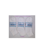  White Diabetic Socks for Women   Ankle Socks - Set of 3 Pairs - Foot Co... - $296.98 MXN