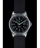 MWC G10 LM Stainless Steel Military Watch with Date and 12-24 Hour Dial  - $120.00