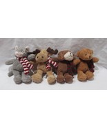Ganz Plush Stuffed Animal CHRISTMAS CHARACTERS Set of 4 Bear Cat Dog Pup... - $47.83 CAD
