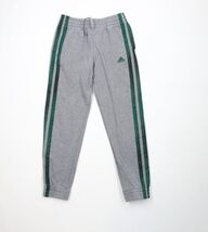 Vintage Y2K Adidas Boys Large Spell Out Striped Sweatpants Joggers Pants... - $34.60