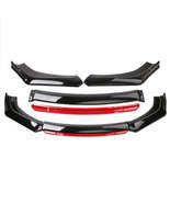 Mazda 6 Front Bumper Lip Splitter Spoiler Diffuser Sporty Black &amp; Red 20... - $99.99+