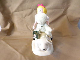 Snowbabies Dept 56 Eloise On The Polar Express Bear  Guest Collection - $19.80