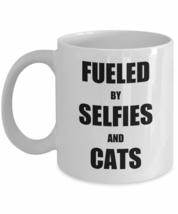 Cat Selfie Mug Funny Gift Idea For Novelty Gag Coffee Tea Cup 11 oz - £13.54 GBP+