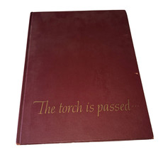 John F. Kennedy JFK “The Torch Is Passed” Hardcover Vintage Assoc. Press Book - £7.01 GBP