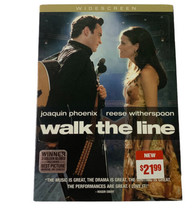 Walk the Line (DVD, 2005) Johnny Cash Joaquin Phoenix Reese Witherspoon GUC - £5.37 GBP