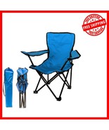 Durable Sapphire Blue Folding Chair for Children – Easy Transport &amp; Storage - $816.89 MXN