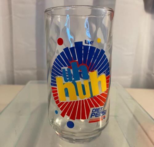 Vintage 1980's "You Got The Right Thing Baby" Uh Huh Diet Pepsi Glass - $12.86