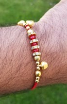 Hindu Red Thread Evil Eye Protection Stunning Bracelet Luck Talisman Amulet FG16 - £4.06 GBP