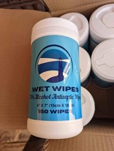 75% Alcohol Sanitizing Wipes. Brand New Cases of 12 tubs. 1800 wipes.  - £7.84 GBP