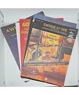 VTG Animated Movie Sheet Music Lot (7)- Lion King, Aladdin, Mulan, An Am... - £18.06 GBP