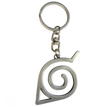 Naruto Shippuden Konoha 3D Metal Keychain Silver - £14.33 GBP