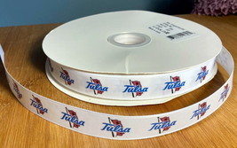 Tulsa University Inspired Grosgrain Ribbon - £7.82 GBP