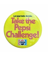 Vintage Take The PEPSI Challenge Promotion pin button pinback Rare Soda ... - $8.00