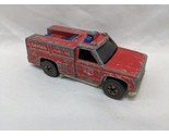 Hot Wheels 1974 Red Redline Emergency Truck Toy 3&quot; - £18.55 GBP