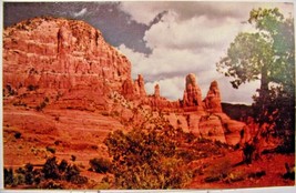 Red Rock Formations, Oak Creek Canyon, Arizona Postcard - $4.95