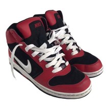2009 NIKE AIR Sneakers Prestige II High Red Black 335808-061 MENS SIZE 10.5 Rare - £73.14 GBP