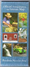 Pennsylvania Official Transportation &amp; Tourism Road Map 2000 Cover Memories - £4.45 GBP