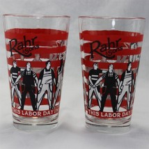 Rahr &amp; Sons Brewery Pint Glass Set of 2 - Labor Day I&#39;m Putting My Liver To Work - £11.95 GBP