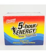 5 Hour Energy Berry Sugar Free Vitamins 200mg Caffeine Regular 12 Count ... - $34.23 CAD