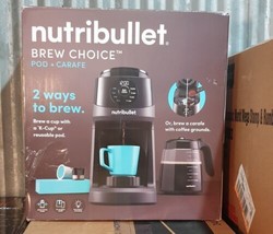 NutriBullet - Brew Choice 12-Cup Coffee Maker and Carafe K-Cup &amp; brew Da... - £58.81 GBP