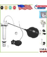 Universal Toilet Repair Kit: Fill Valve, Flapper &amp; Float Rod for DIY Fixes - $33.65