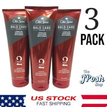 3 Old Spice Men&#39;s Bald Care System STEP 2 Shave Cream Vitamin E. 10.9 Oz Each. - $24.74
